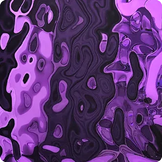 Фасад из нержавеющей стали "Водная рябь", цвет фиолетовый