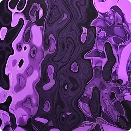 Фасад из нержавеющей стали "Водная рябь", цвет фиолетовый на заказ Фасад из нержавеющей стали "Водная рябь", цвет фиолетовый